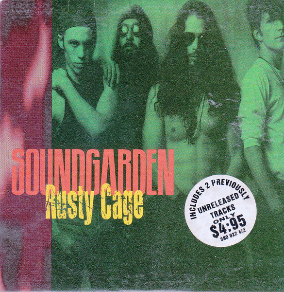 Soundgarden : Rusty Cage (CD, Single, Car)