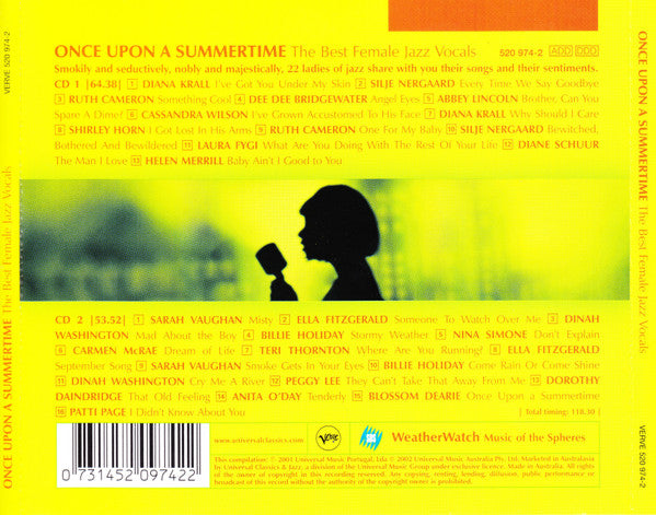 Various : Once Upon A Summertime (The Best Female Jazz Vocals) (2xCD, Comp)