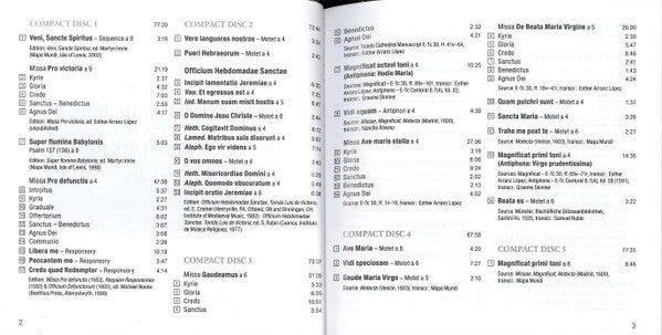 Tomás Luis de Victoria, Ensemble Plus Ultra, Michael Noone : Sacred Works (10xCD, Album + Box)
