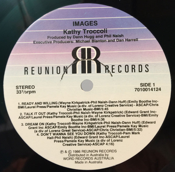 Kathy Troccoli : Images (LP, Album)