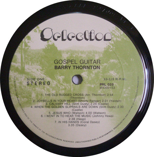 Barry Thornton : Gospel Guitar (LP, Album)