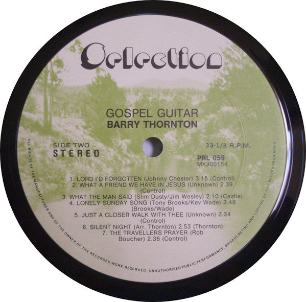 Barry Thornton : Gospel Guitar (LP, Album)