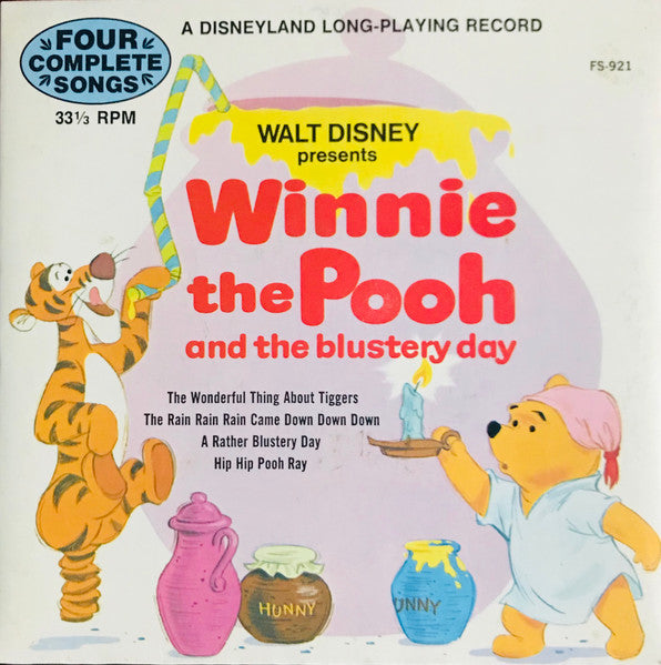 Various : Winnie The Pooh And The Blustery Day (7", EP)