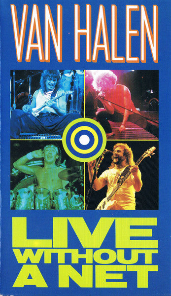 Van Halen : Live Without A Net (VHS, PAL)