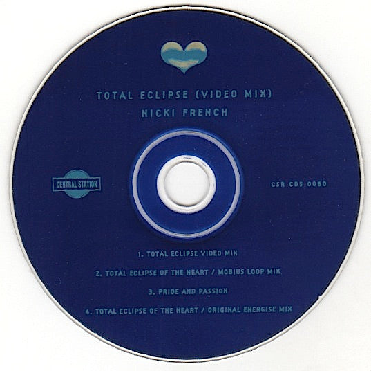 Nicki French : Total Eclipse (Video Mix) (CD, Maxi)