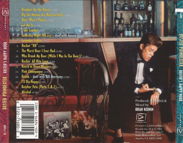 Buster Poindexter : Buster's Happy Hour (CD, Album)