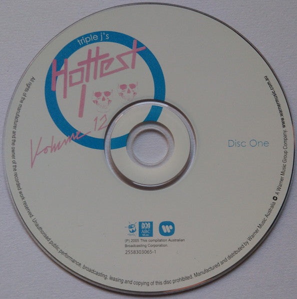 Various : Triple J's Hottest 100 Volume 12 (2xCD, Comp)