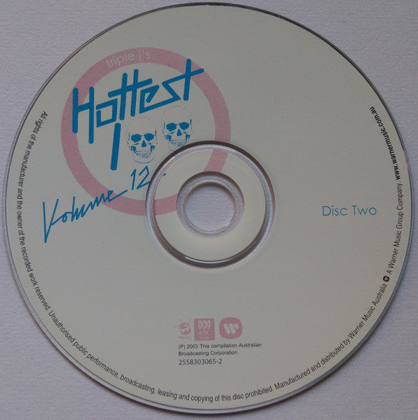 Various : Triple J's Hottest 100 Volume 12 (2xCD, Comp)