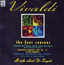 Antonio Vivaldi - Zagrebački Solisti : The Four Seasons (CD, Album)