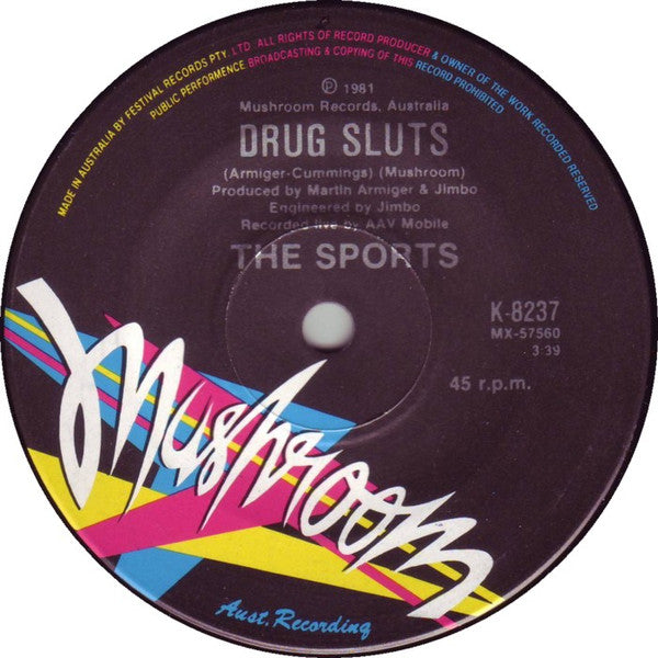 The Sports : How Come  (7", Single, Pap)