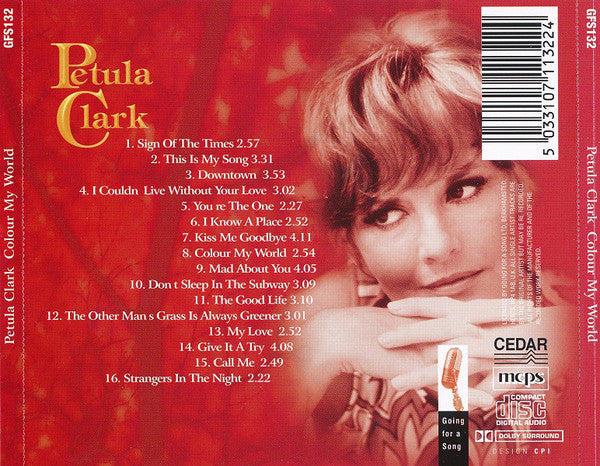 Petula Clark : Colour My World (CD, Comp)