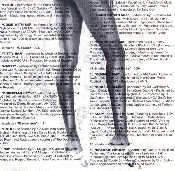 Various : Deep Porn (CD, Comp, Unofficial)