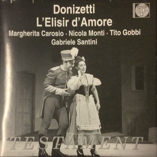 Gaetano Donizetti : L'Elisir D'Amore (2xCD, Album, Mono)