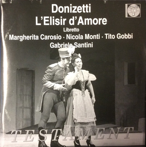 Gaetano Donizetti : L'Elisir D'Amore (2xCD, Album, Mono)