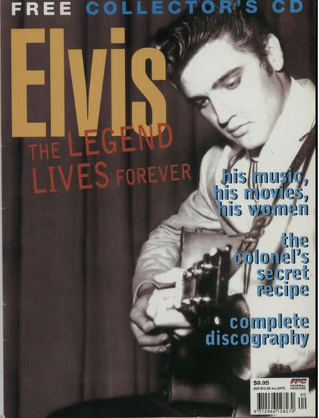 Elvis Presley : Platinum A Life in Music (CD, Promo, Smplr, Mag)