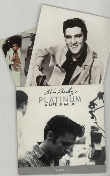 Elvis Presley : Platinum A Life in Music (CD, Promo, Smplr, Mag)