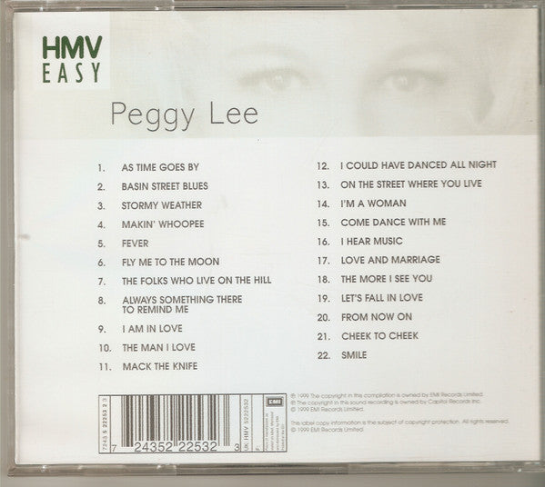 Peggy Lee : The Peggy Lee Collection (CD, Comp)