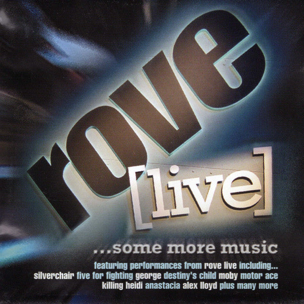 Various : Rove [Live]...Some More Music (CD, Comp)