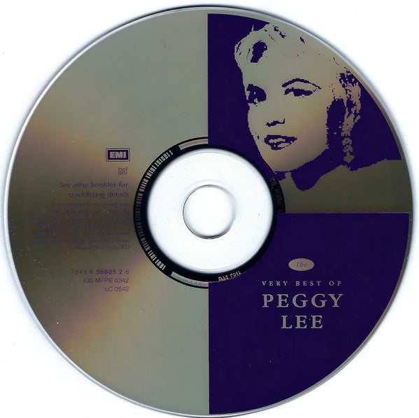 Peggy Lee : The Very Best Of Peggy Lee (CD, Comp)