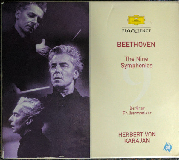 Herbert von Karajan - Berliner Philharmoniker : Beethoven The Nine Symphonies (5xCD, Album)