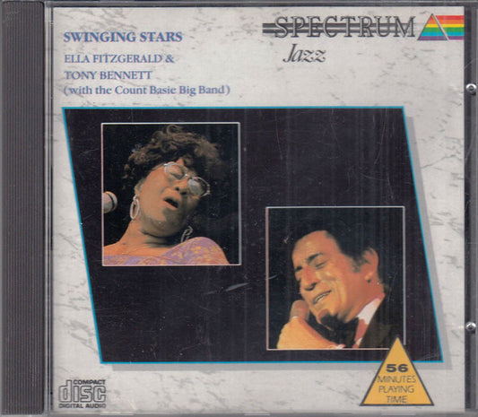 Ella Fitzgerald, Tony Bennett With The Count Basie Big Band : Swinging Stars - 20 Great Performances (CD, Comp)