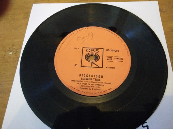 Leonard Teale : Didgeridoo (7", EP)