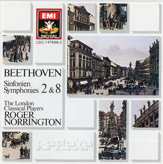 Ludwig van Beethoven - London Classical Players, Roger Norrington : Sinfonien = Symphonies 2 & 8 (CD)