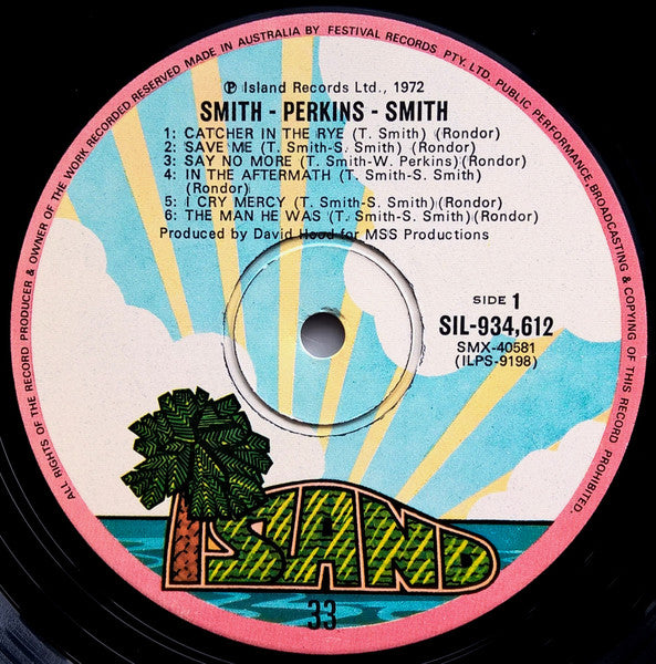 Smith, Perkins & Smith : Smith Perkins Smith (LP, Album)