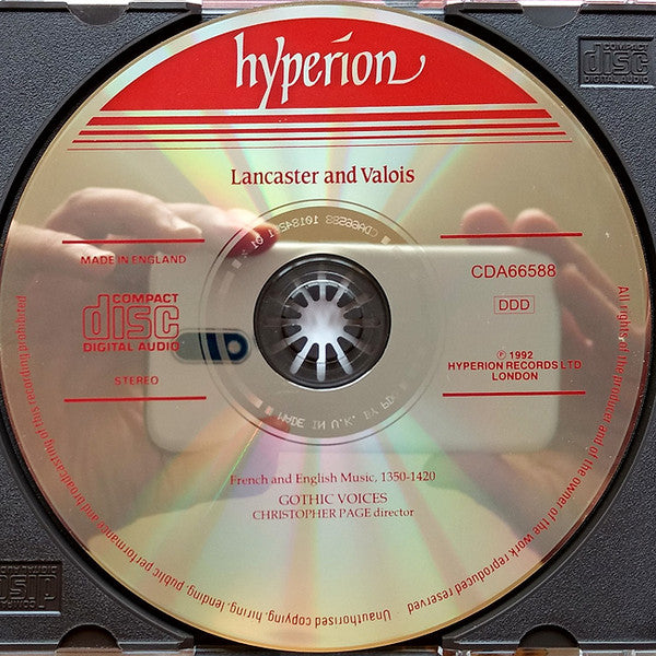 Gothic Voices (2), Christopher Page : Lancaster And Valois (CD, Album)