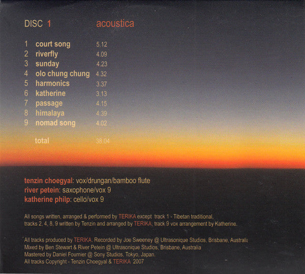 Terika : Acousticaelectronica (CD, Album)