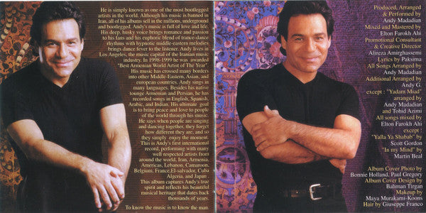 Andy Madadian : Va Ghalbe Man (CD, Album)