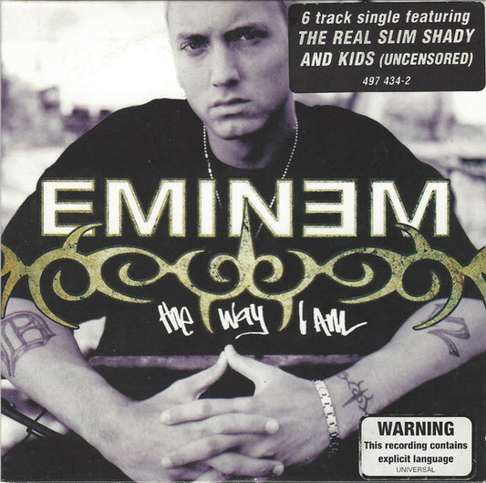Eminem : The Way I Am (CD, Maxi, Car)