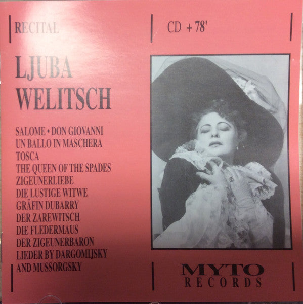 Ljuba Welitsch : Recital (CD, Album)