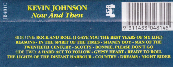 Kevin Johnson (5) : Now And Then (Cass, Album)