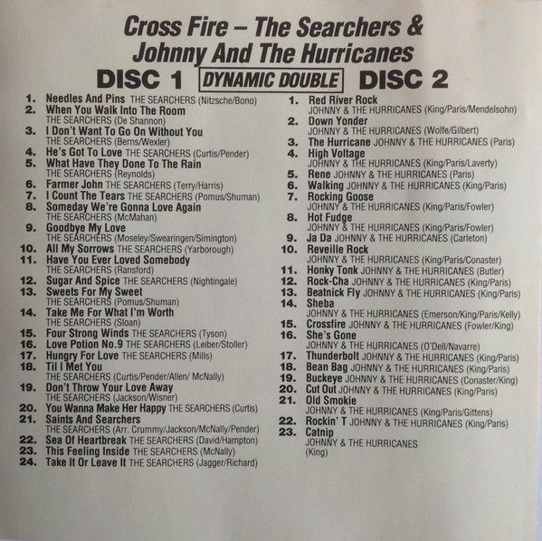 The Searchers & Johnny And The Hurricanes : Crossfire (2xCD, Comp)