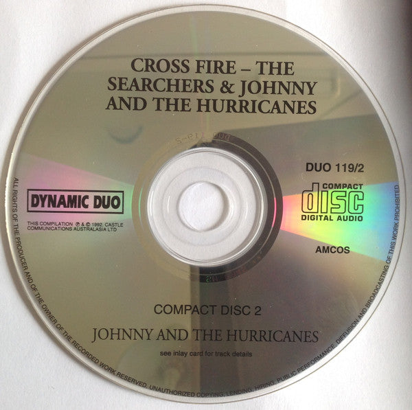 The Searchers & Johnny And The Hurricanes : Crossfire (2xCD, Comp)