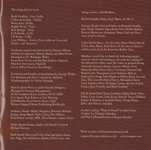 Jack : The Jazz Age (CD, Album)