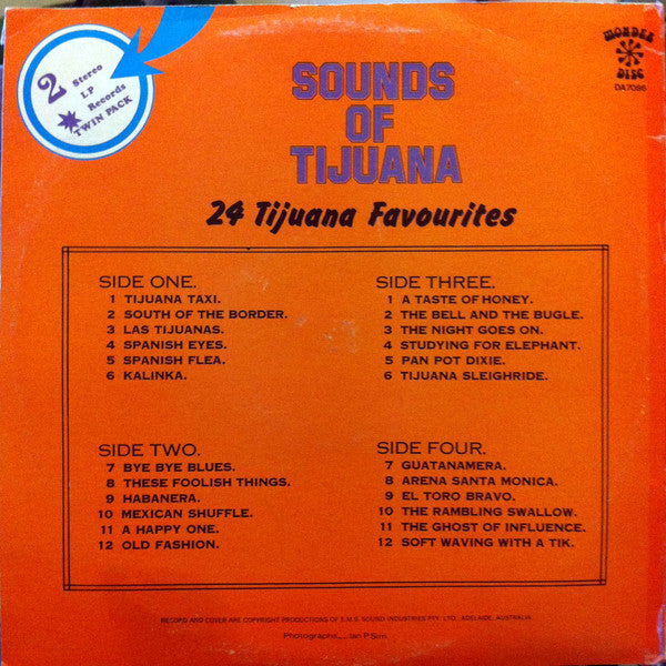 Unknown Artist : Sounds Of Tijuana (2xLP, Comp)