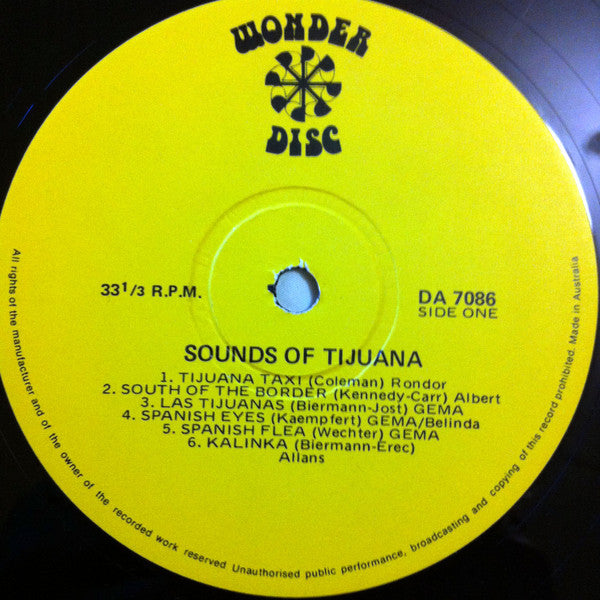 Unknown Artist : Sounds Of Tijuana (2xLP, Comp)