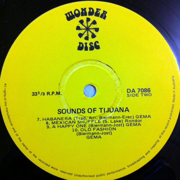 Unknown Artist : Sounds Of Tijuana (2xLP, Comp)