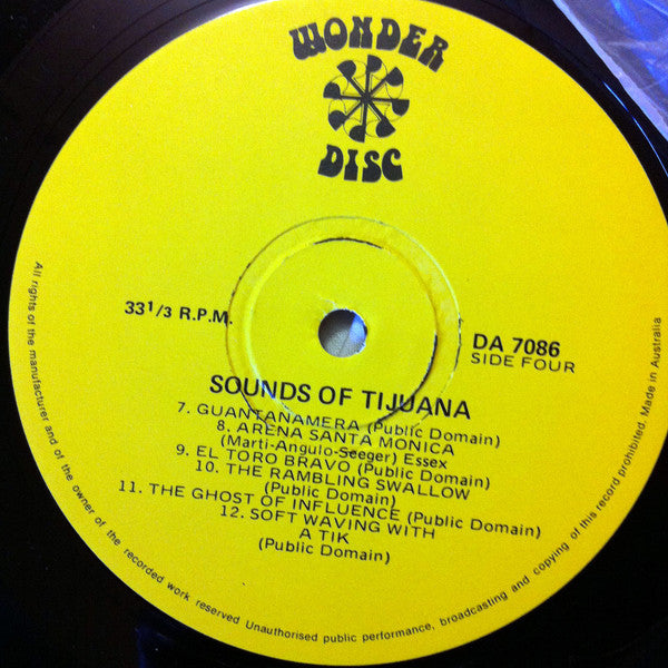 Unknown Artist : Sounds Of Tijuana (2xLP, Comp)