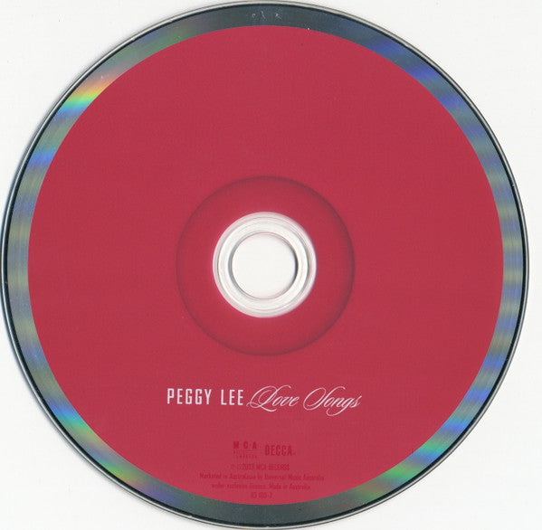 Peggy Lee : Love Songs (CD, Comp)