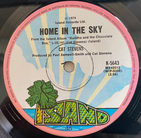 Cat Stevens : Another Saturday Night (7", Single)