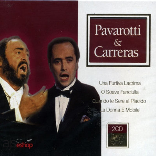 Luciano Pavarotti & José Carreras : Pavarotti & Carreras (2xCD, Comp)