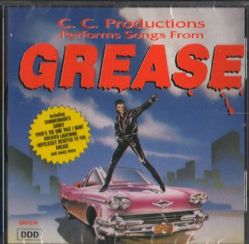 C.C. Productions : C.C. Productions Performs Songs From Grease (CD, Album)