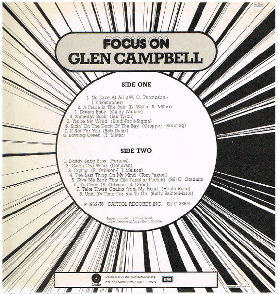 Glen Campbell : Focus On (LP, Comp)