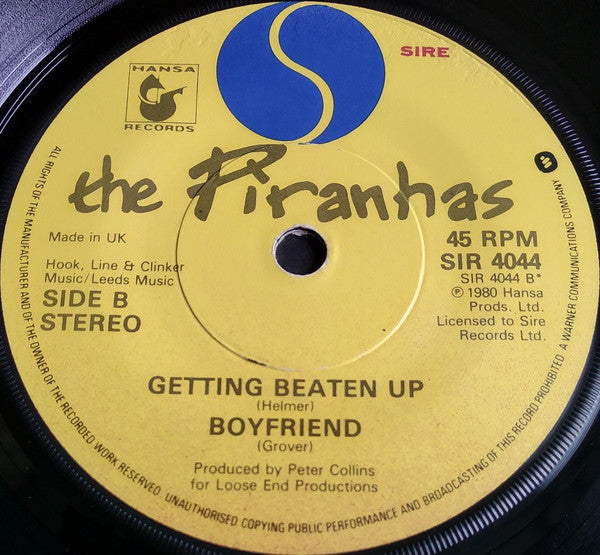 The Piranhas : Tom Hark (7", Single)