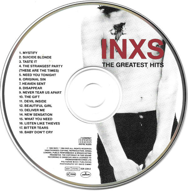 INXS : The Greatest Hits (CD, Comp, RM)