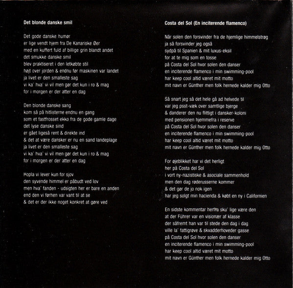 C. V. Jørgensen : Tidens Tern (CD, Album, RE,  EM)