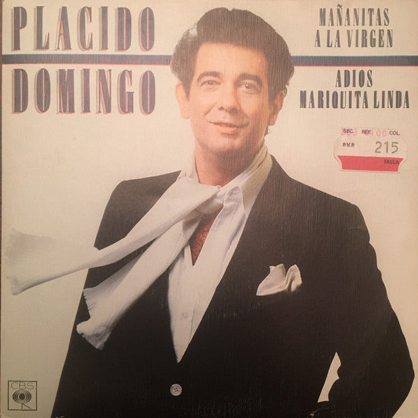 Placido Domingo : Mañanitas a la Virgen / Adios Mariquita Linda (7")